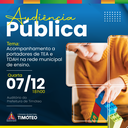 Câmara Timóteo debate o acompanhamento de portadores de TEA e TDAH na rede municipal de ensino de Timóteo