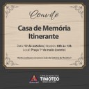 Casa de Memória participa da Festa da Criança, na Praça 01 de Maio