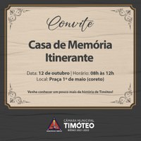 Casa de Memória participa da Festa da Criança, na Praça 01 de Maio