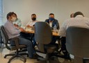 Presidente da CMT participa de reunião na agência metropolitana do Vale do Aço
