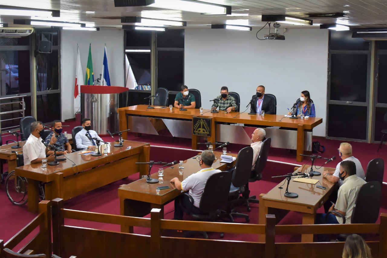 Vereadores de Timóteo participam de reunião com governo estadual